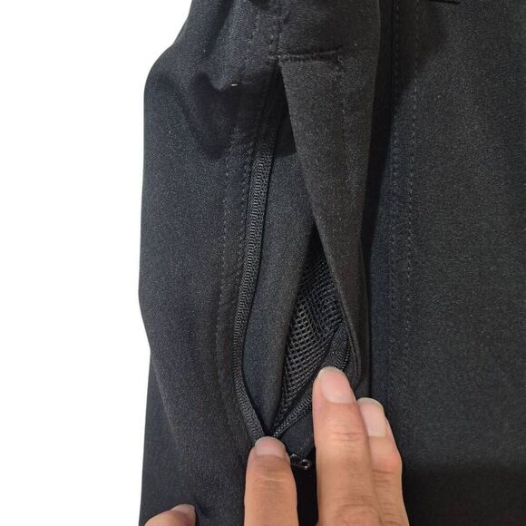 32 Degrees Women's Black Poly/Spandex Pants w Zip Close Pockets - Picture 4 of 11